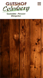 Mobile Screenshot of gutshof-colmberg.de